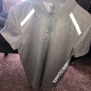Armani Exchange Reflective Logo Polo